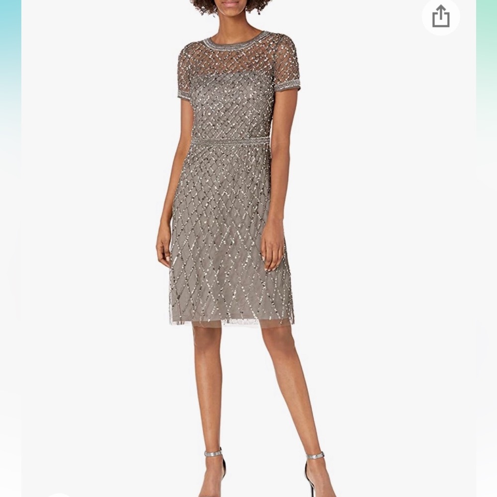Adrianna Papell Sequin Dress